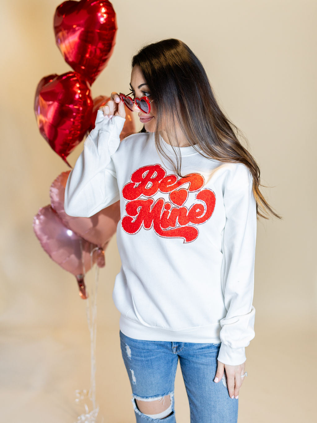 Be Mine Valentine's Day Chenille Patch